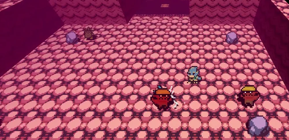Captura de gameplay: emboscada en la cueva
